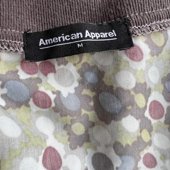 American Apparel Retro Floral Bomber Jacket - Size Medium - Picture 6 of 6